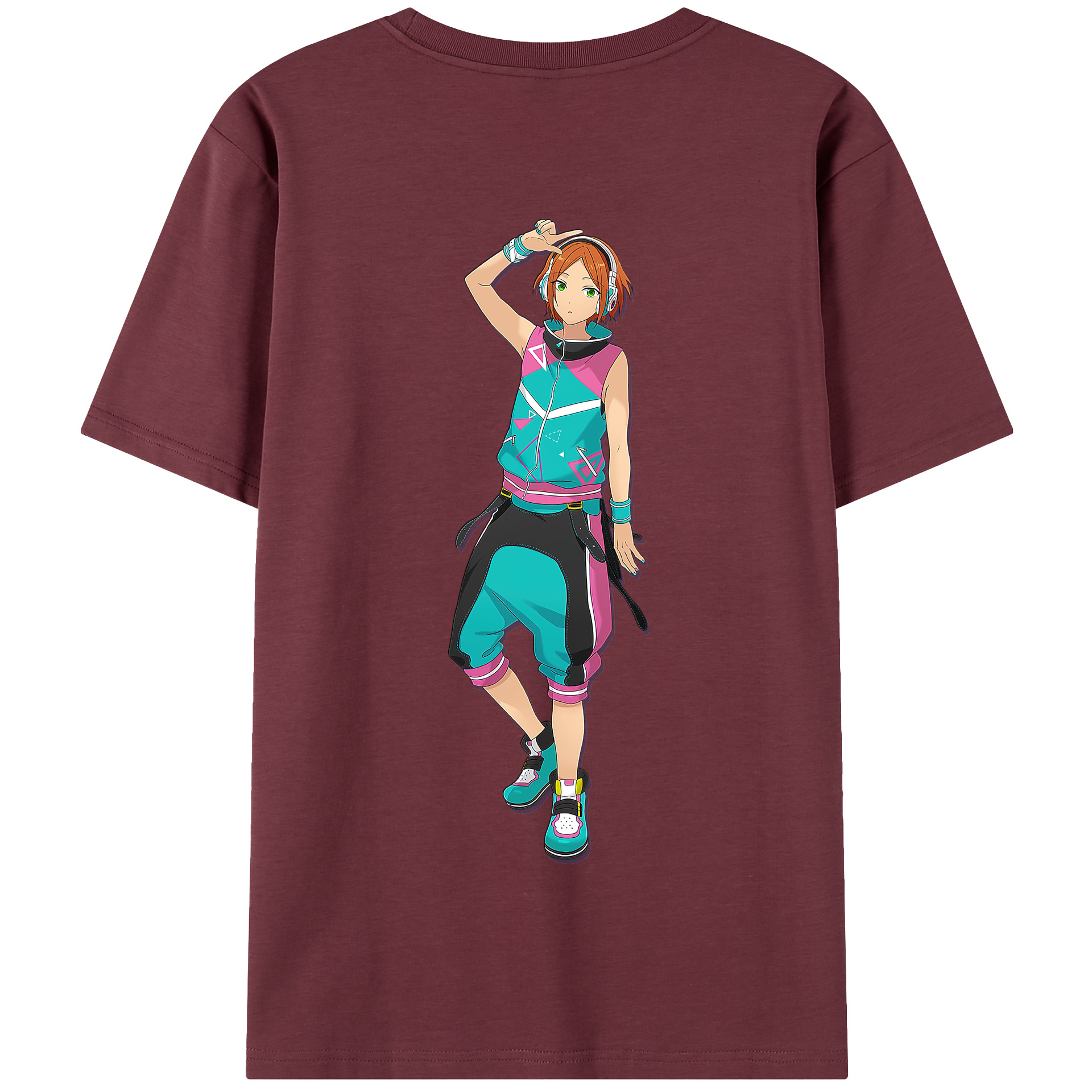 （画像用） あんさんぶるスターズ! Ensemble Stars 綿100％半袖Tシャツ（背面プリント）
